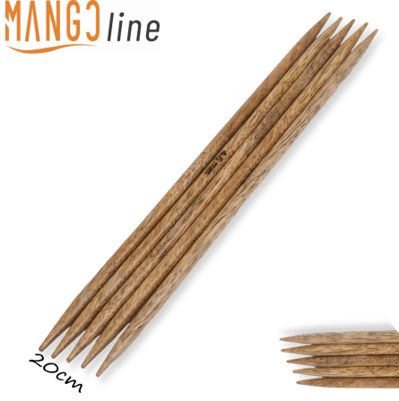 Mango Line Strumpfstricknadeln 20cm