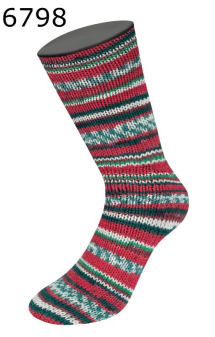 Meilenweit 100 Lana Grossa Christmas Farbe 798