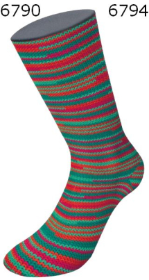 Meilenweit 100 Lana Grossa Christmas Farbe 9996