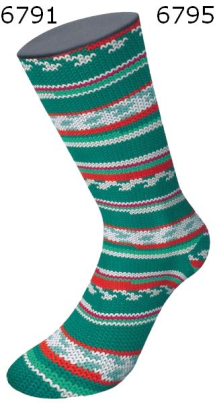 Meilenweit 100 Lana Grossa Christmas Farbe 9997