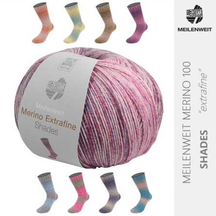 Meilenweit 100 Lana Grossa Merino Shades