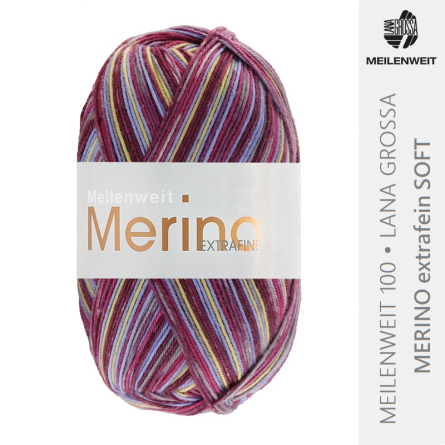 Meilenweit 100 Lana Grossa Merino Soft