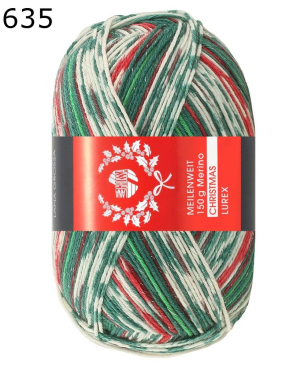 Meilenweit 150 Lana Grossa Christmas Farbe 635