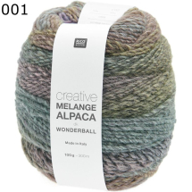Melange Alpaca Wonderball Rico Farbe 1