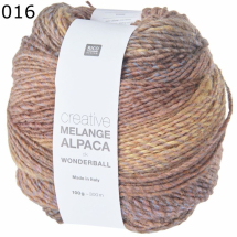 Melange Alpaca Wonderball Rico Farbe 16