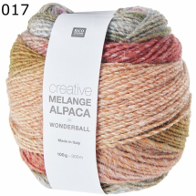 Melange Alpaca Wonderball Rico Farbe 17