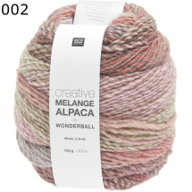 Melange Alpaca Wonderball Rico Farbe 2
