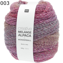 Melange Alpaca Wonderball Rico Farbe 3