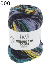 Merino 120 Color Lang Yarns Farbe 1