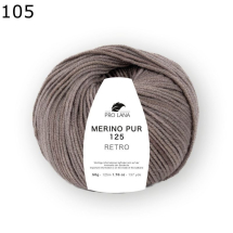 Merino Pur 125 Retro Pro Lana Farbe 105