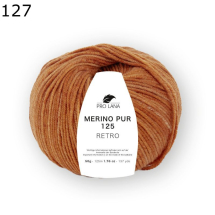 Merino Pur 125 Retro Pro Lana Farbe 127