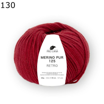 Merino Pur 125 Retro Pro Lana Farbe 130