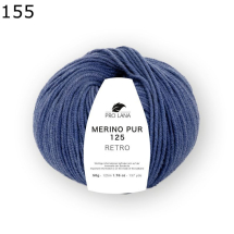 Merino Pur 125 Retro Pro Lana Farbe 155