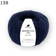 Merino Pur 125 Retro Pro Lana Farbe 158
