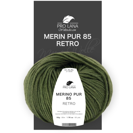 Merino Pur 85 Retro Pro Lana
