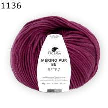 Merino Pur 85 Retro Pro Lana Farbe 136