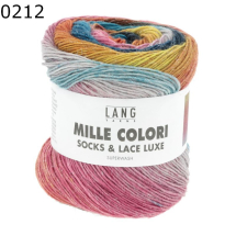 Mille Colori Socks & Lace Luxe Lang Yarns Farbe 212