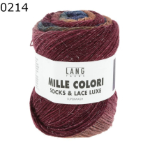 Mille Colori Socks & Lace Luxe Lang Yarns Farbe 214