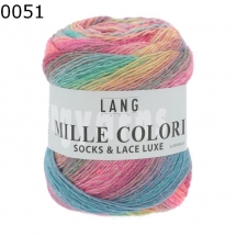 Mille Colori Socks & Lace Luxe Lang Yarns Farbe 51