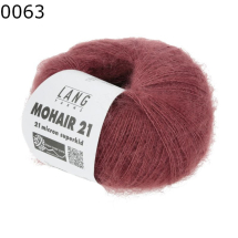 Mohair 21 Lang Yarns Farbe 63
