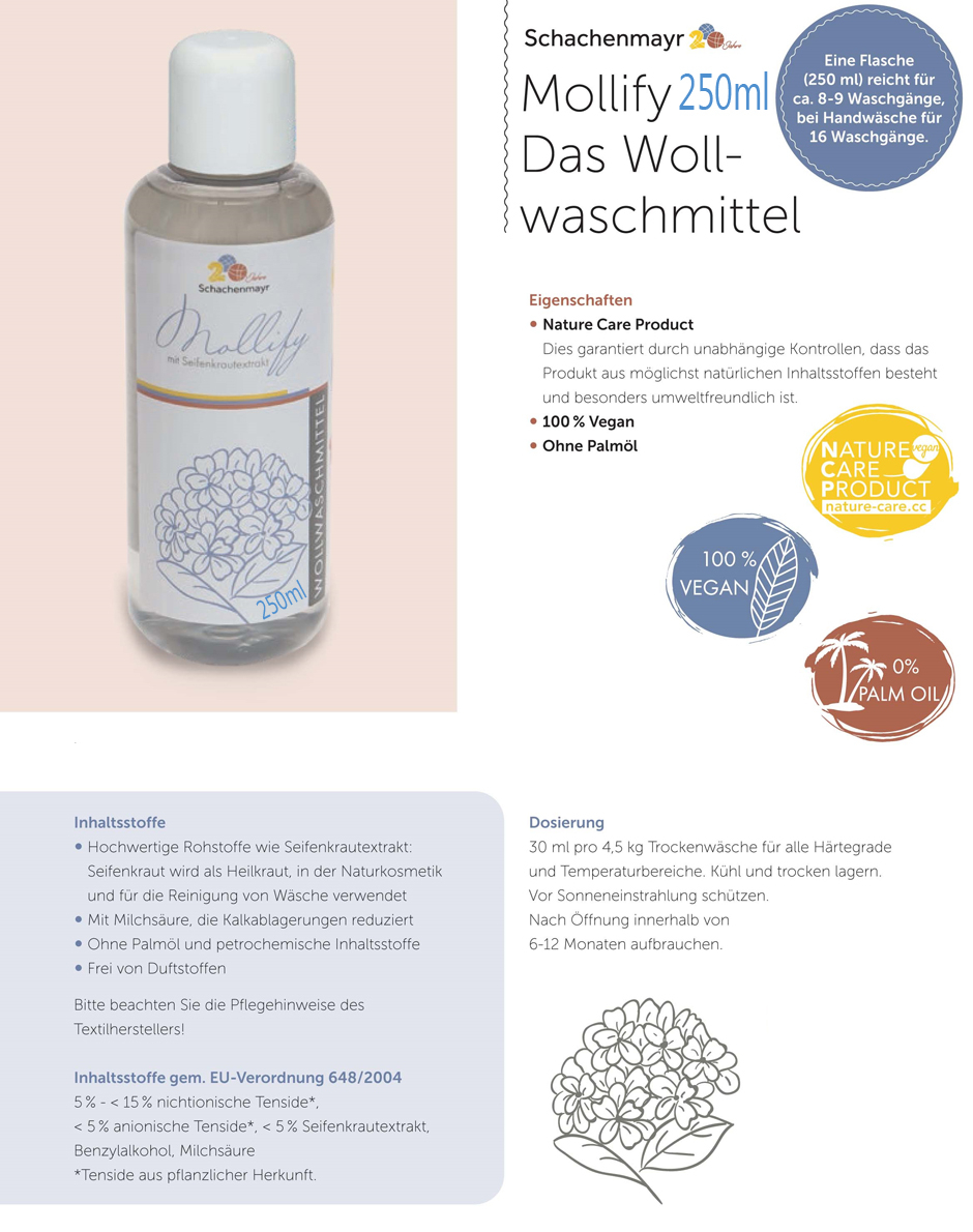 Mollify Schachenmayr 250 Farbe 9999