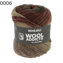 Move 6-fach Wooladdicts Lang Yarns Farbe 6