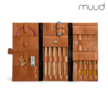 Muud Lucy Ledertasche Strickzubehr 4