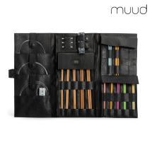 Muud Lucy Ledertasche Strickzubehr 8