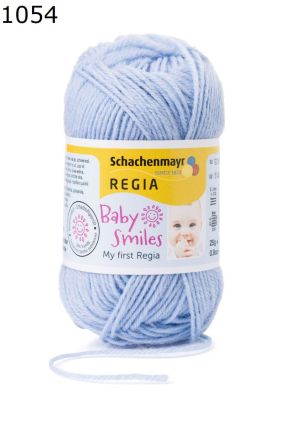 My first Regia Sockenwolle Farbe 1054