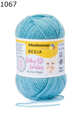My first Regia Sockenwolle Farbe 1067