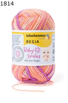 My first Regia Sockenwolle Farbe 1814