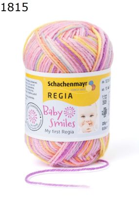My first Regia Sockenwolle Farbe 1815