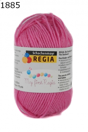My first Regia Sockenwolle Farbe 1885