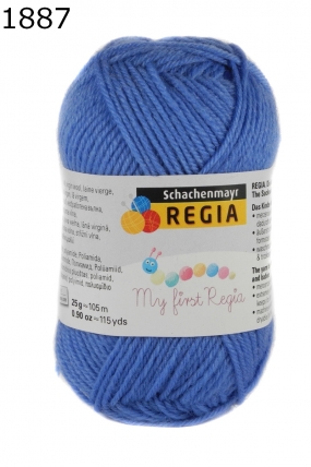 My first Regia Sockenwolle Farbe 1887