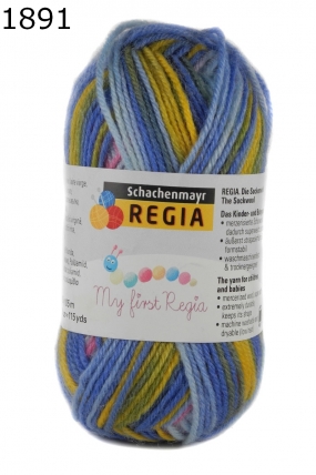 My first Regia Sockenwolle Farbe 1891