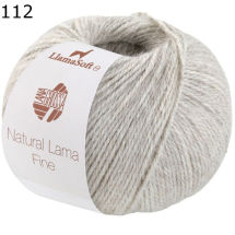 Natural Lama Fine Lana Grossa Farbe 112