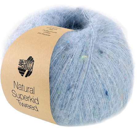 Natural Superkid Tweed Lana Grossa