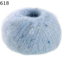 Natural Superkid Tweed Lana Grossa Farbe 618