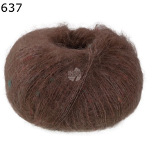 Natural Superkid Tweed Lana Grossa Farbe 637