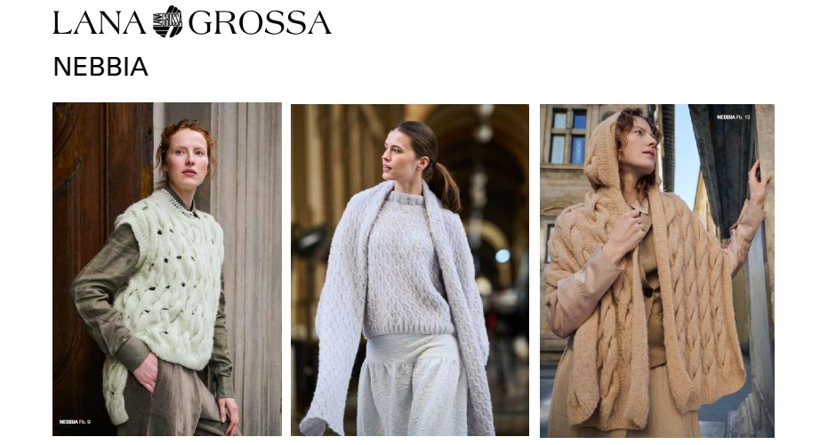 Nebbia Lana Grossa Farbe 9999