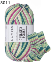 Novita 7 Veljest Polkka Sockenwolle Farbe 11