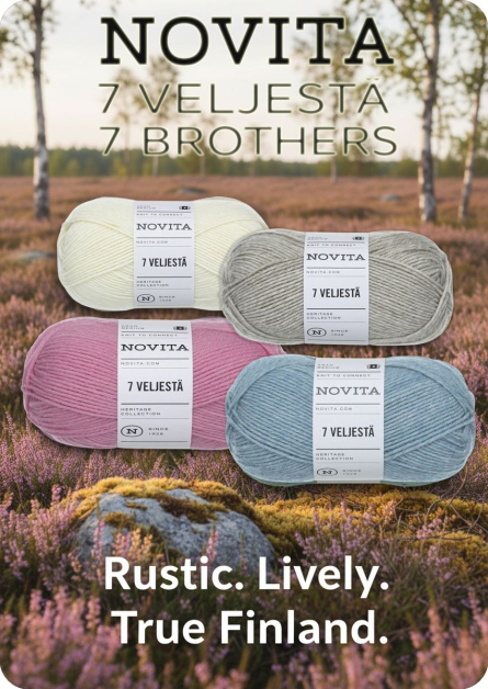 Novita 7 Veljest uni Sockenwolle