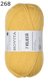 Novita 7 Veljest� uni Sockenwolle Farbe 268