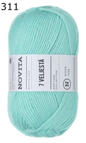 Novita 7 Veljest� uni Sockenwolle Farbe 311