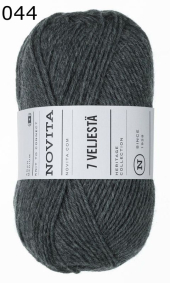 Novita 7 Veljest� uni Sockenwolle Farbe 44
