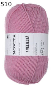 Novita 7 Veljest� uni Sockenwolle Farbe 510