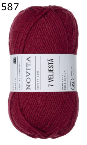 Novita 7 Veljest� uni Sockenwolle Farbe 587