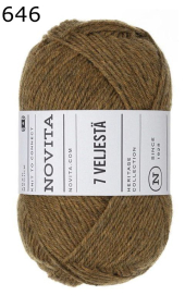 Novita 7 Veljest� uni Sockenwolle Farbe 646
