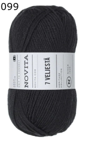 Novita 7 Veljest� uni Sockenwolle Farbe 99