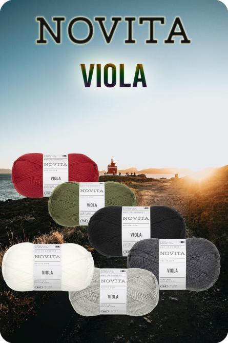 Novita Viola 100 Sockenwolle